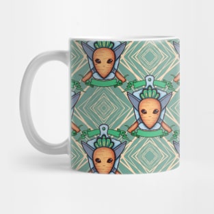 Carrot and Knife Coat of Arms Mug